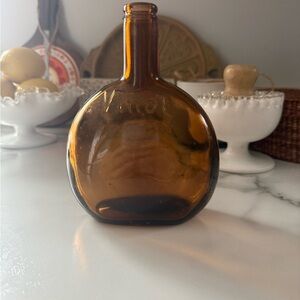 Vintage Brown Glass Vinol Bottle